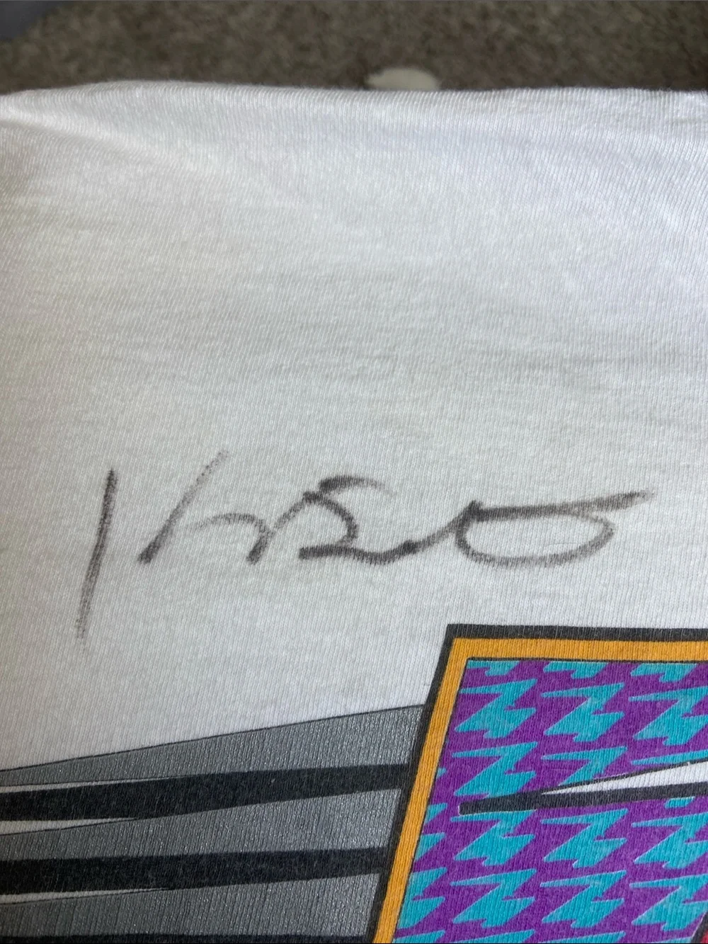 Kenny Bernstein authentic autographed Budweiser racing T-shirt 1998